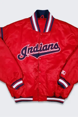 90’s Cleveland Indians Bomber Jacket