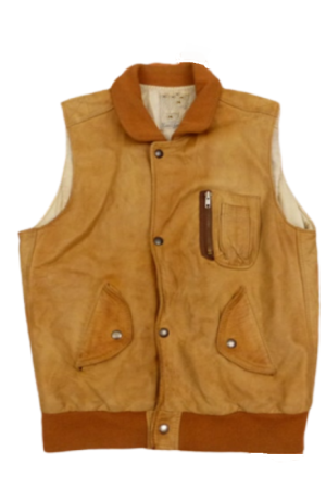 A2 Aviator Pilot Vintage Leather Vest