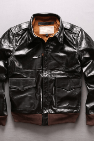 A2 Fly Pilot Genuine Leather Jacket