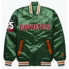 Arizona Coyotes Exclusive Green Satin Jacket