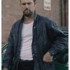 5lbs Of Pressure 2024 Alex Pettyfer Black Leather Jacket /