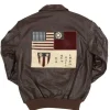 Mens Flying Tigers A-2 Fighter Group Leather Jacket