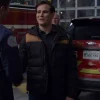 Blake Gallo Chicago Fire Black Puffer Jacket