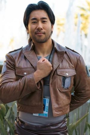 Attack on Titan Scouting Legion Leather Jacket