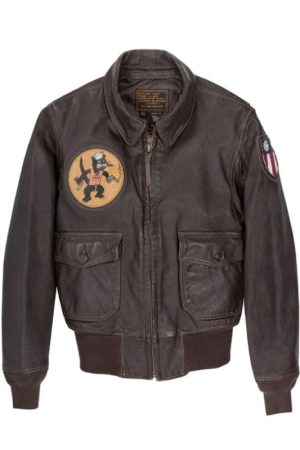G-1 USA Black Eagle USN Leather Jacket