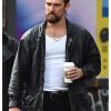 5lbs Of Pressure 2024 Alex Pettyfer Black Leather Jacket
