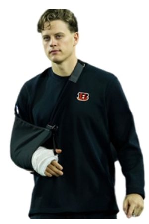 Cincinnati Bengals Joe Borrow Black Sweatshirt