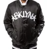 Brooklyn Nets Full-Snap Black Jacket