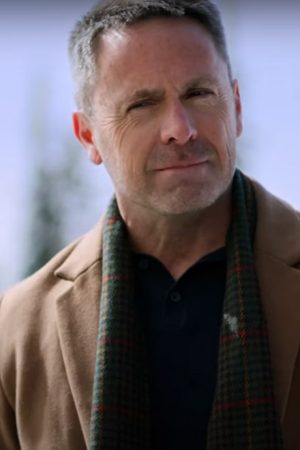 Christmas At The Chalet 2023 William Devry Brown Coat