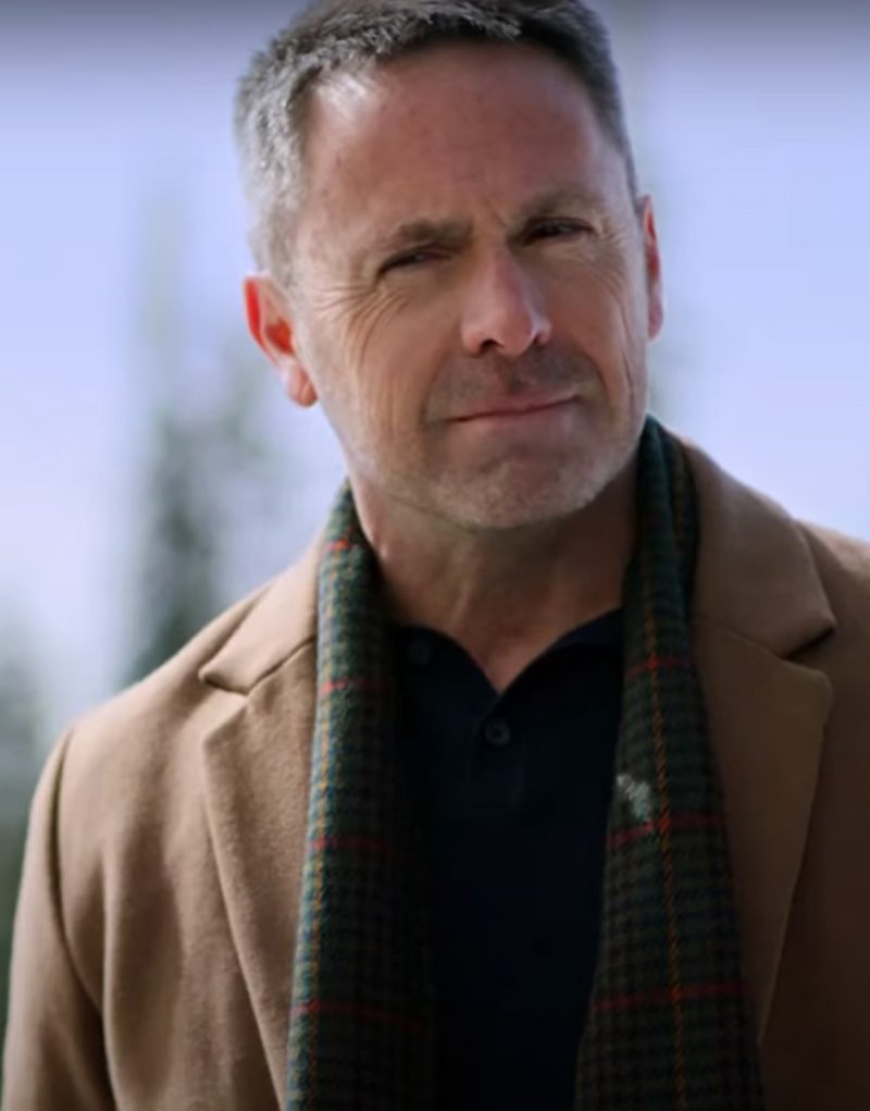 Christmas At The Chalet 2023 William Devry Brown Coat