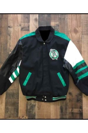 Boston Celtics NBA Jeff Hamilton Varsity Jacket