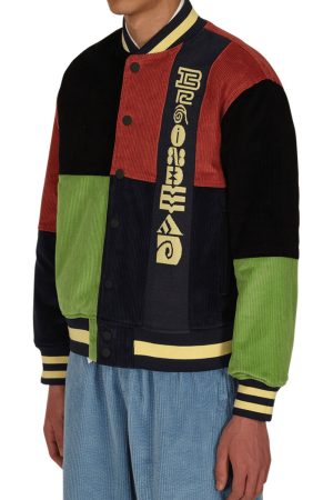 Brain Dead Patchwork Letterman Jacket