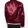 Brooklyn Dodgers Maroon Satin Jacket