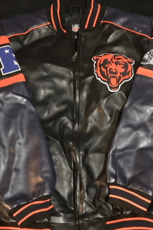 Chicago Bears Leather Jacket