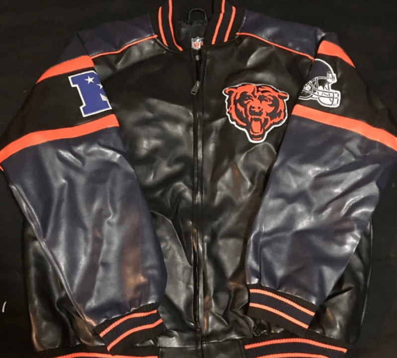 Chicago Bears Leather Jacket