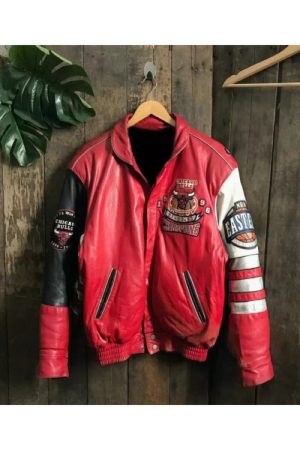 Jeff Hamilton Chicago Bulls Memorial Leather Jacket