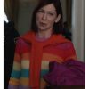 Elsbeth 2024 Carrie Preston Rainbow Striped Sweater
