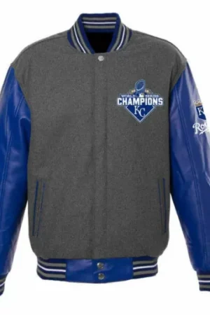Kansas City Royals World Series Champions Varsity Jacket