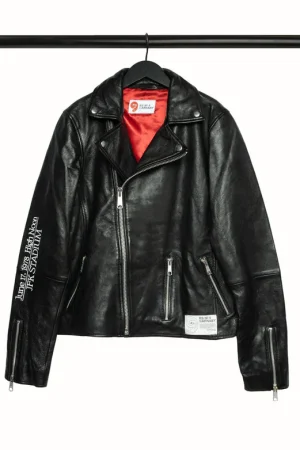 Jfk Stadium Rolling Stones Leather Jacket