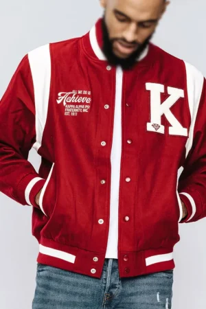 Kappa Alpha Psi World’s Greatest Frat Varsity Wool Jacket