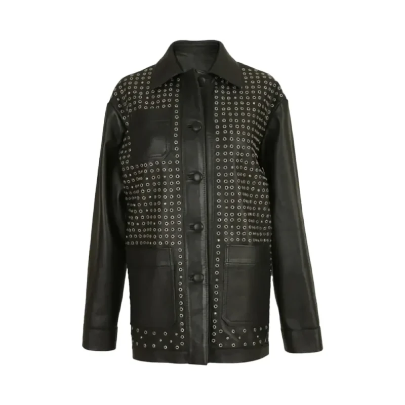 Karri Black Leather Jacket