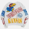 Taylor Swift KU White Sweatshirt