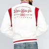 Kappa Alpha Psi World’s Greatest Frat Varsity White Wool Jacket