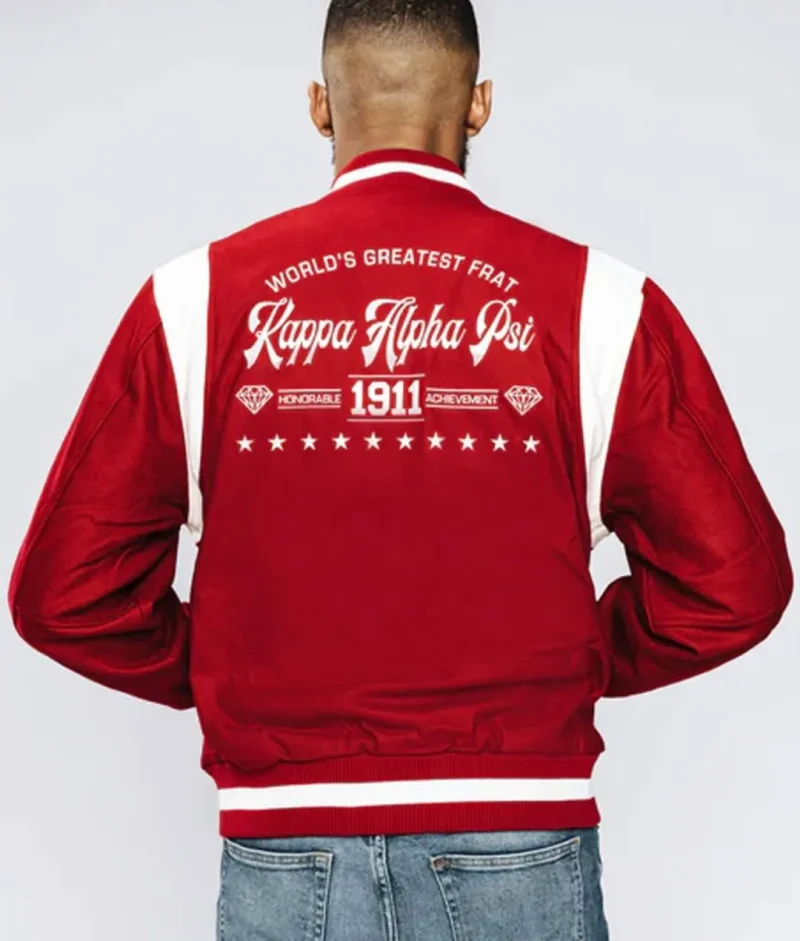 Kappa Alpha Psi World’s Greatest Frat Varsity Wool Jacket