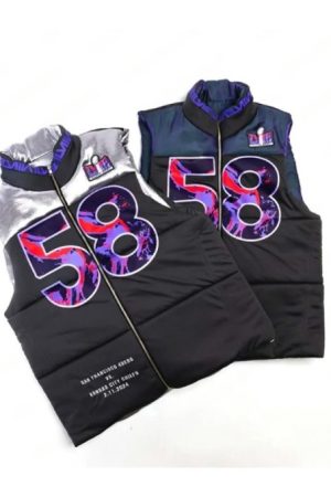 Kristin Juszczyk NFL Super Bowl LVIII Vest