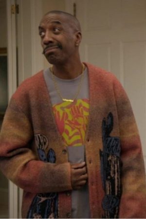 Curb Your Enthusiasm J.b. Smoove Cactus Tree Cardigan