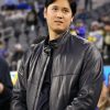 Shohei Ohtani Black Leather Jacket