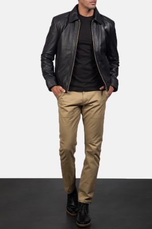 Inferno Black Leather Jacket