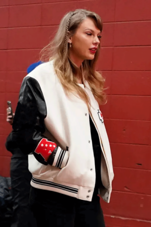 Taylor Swift Kc Chiefs Varsity Jacket
