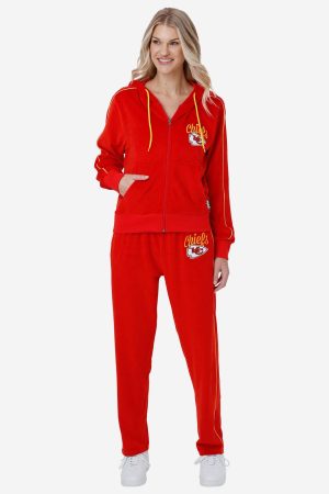 Kansas City Chiefs Velour Tracksuit