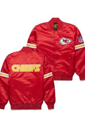 Kansas City Chiefs Satin Jacket