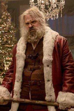 Violent Night Santa Claus Jacket with Free Cap