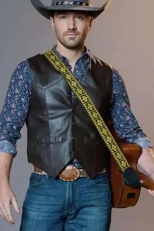 Jake Foy Ride Leather Vest