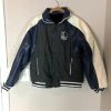 Jeff Hamilton Dallas Mavericks Wool Leather Jacket