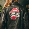 Jfk Stadium Rolling Stones Leather Jacket