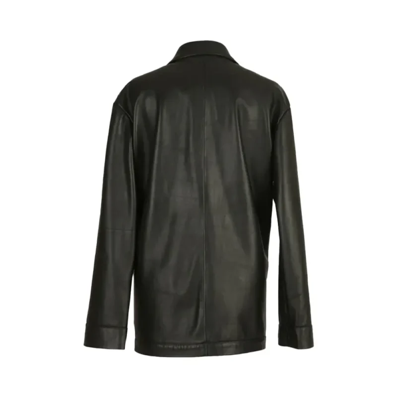 Karri Black Leather Jacket