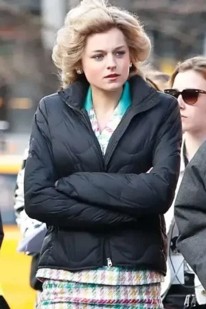 Princess Diana The Crown S04 Black Jacket