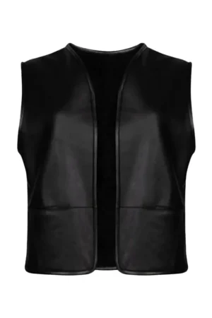 Tonia Reversible Shearling Leather Vest