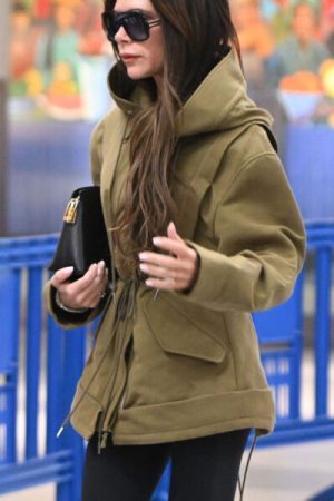Victoria Beckham Jfk Hooded Jacket