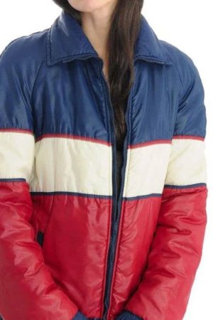 Vintage 70s Tricolor Unisex Puffer Jacket