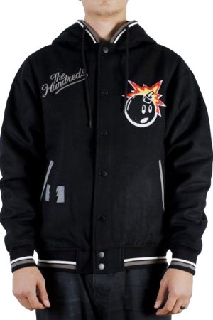 The Hundreds Letterman Bomber Jacket