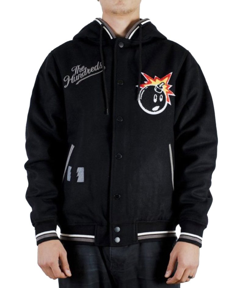 The Hundreds Letterman Bomber Jacket