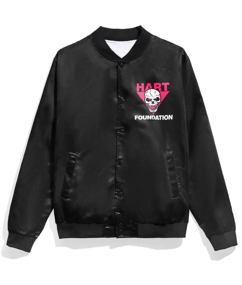 The Hart Foundation Bret Hart Bomber Jacket