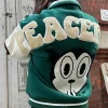 The Peaceful People Letterman Jacket