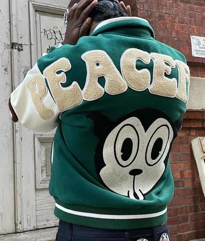 The Peaceful People Letterman Jacket