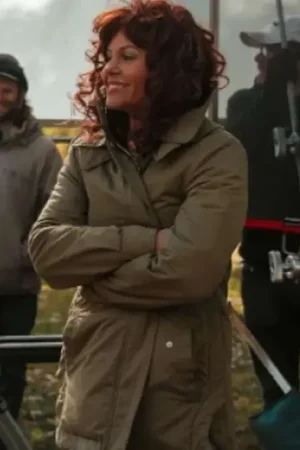 Unsung Hero 2024 Candace Cameron Bure Green Jacket